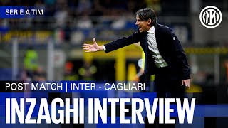 SIMONE INZAGHI INTERVIEW | INTER 2-2 CAGLIARI 🎙️⚫🔵??