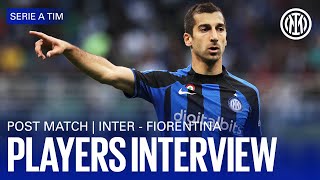 INTER 0-1 FIORENTINA | MKHITARYAN INTERVIEW 🎙️⚫🔵??