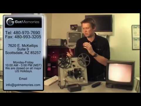 How to Transfer 8mm Super 8 movie film to DVD part 2
