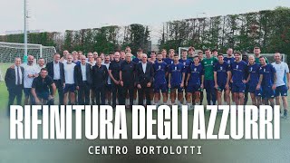 Al Centro Bortolotti la rifinitura degli Azzurri