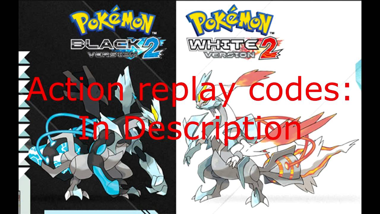 pokemon black 2 a r codes