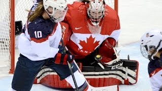 Canada vs USA Women's Hockey - Olympics 2014