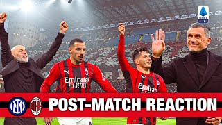Inter v AC Milan: the derby post-match reactions
