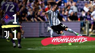 MILIK SCORES AGAIN IN HARD-FOUGHT DRAW | FIORENTINA 1-1 JUVENTUS | SERIE A HIGHLIGHTS