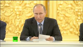 Путин: закон об НКО справедлив, но может быть доработан