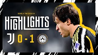 HIGHLIGHTS | JUVENTUS 0-1 UDINESE | The first home defeat of the season