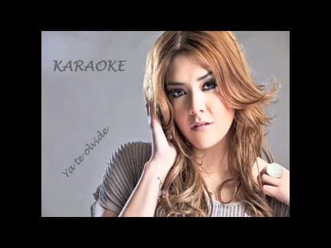 Yuridia - Ya te olvide (Karaoke) - YouTube