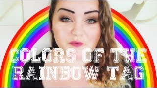 ♡ COLORS OF THE RAINBOW TAG ♡