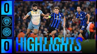 UNA GRANDE BATTAGLIA A MANCHESTER ⚔️ | MANCHESTER CITY 0-0 INTER | HIGHLIGHTS | UCL 24/25 ⚫🔵?