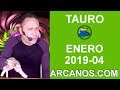 Video Horscopo Semanal TAURO  del 20 al 26 Enero 2019 (Semana 2019-04) (Lectura del Tarot)