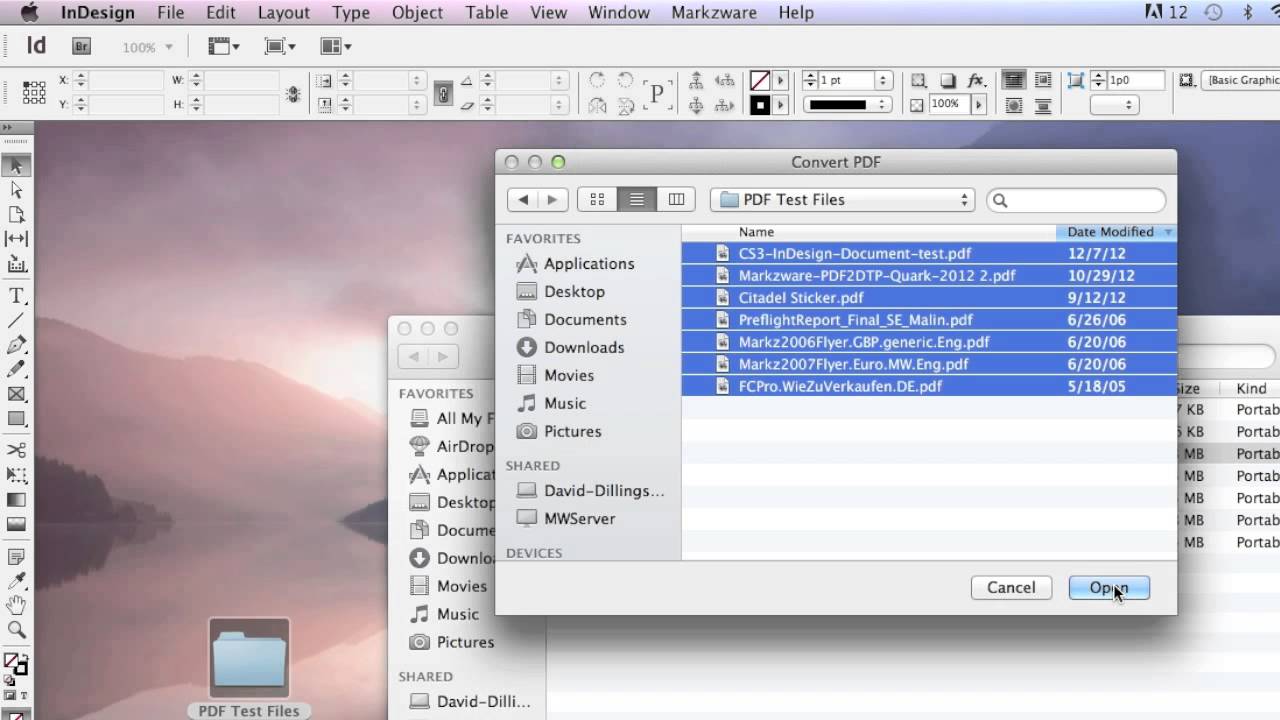 how to convert pdf to indesign