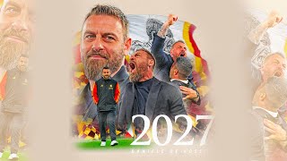 2027 🤝? DE ROSSI RINNOVA!🐺🟨🟥????