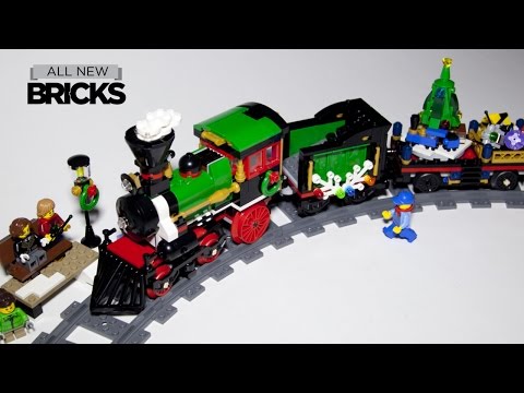 Download Lego Creator 10254 Winter Holiday Train with Power Functions Speed Build
