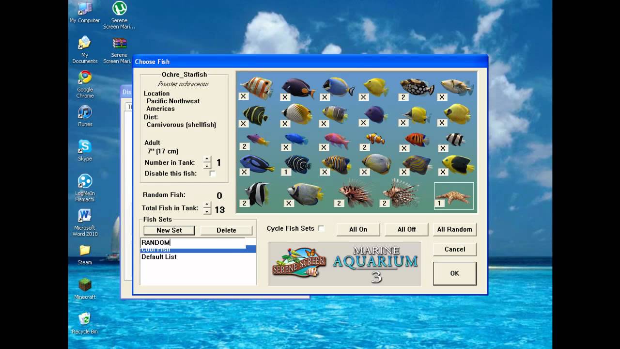 SereneScreen Aquarium v2.0 DeLuxe serial key or number
