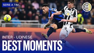 INTER 3-1 UDINESE | BEST MOMENTS | PITCHSIDE HIGHLIGHTS 👀⚫🔵??