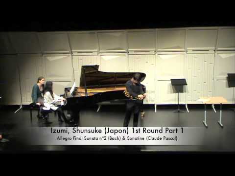 Izumi, Shunsuke Japon 1st Round Part 1