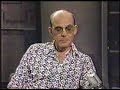 Hunter S. Thompson on Letterman, 11/25/88