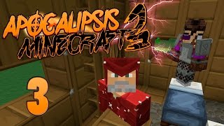 MIEDO EN LA NOCHE!! | #APOCALIPSISMINECRAFT3 | EPISODIO 3 | WILLYREX Y VEGETTA