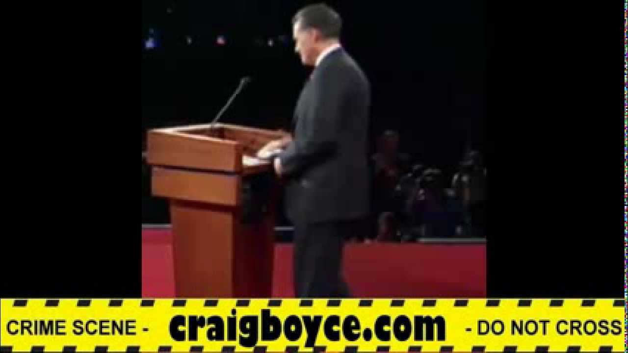 Mitt Romney Cheating During Presidential Debate? - YouTube