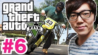 GTA5楽しく実況プレイ！Part6 - バイクで山のテッペン駆け抜けてみた！