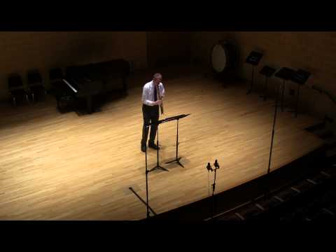 Concert Piece for Solo Saxophone- Evan Gidley