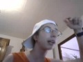 "Casquette à l'envers" par Damien du 64