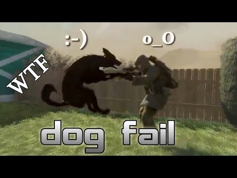 Black Ops - dogs fail (Вот Это Прикол!!!)