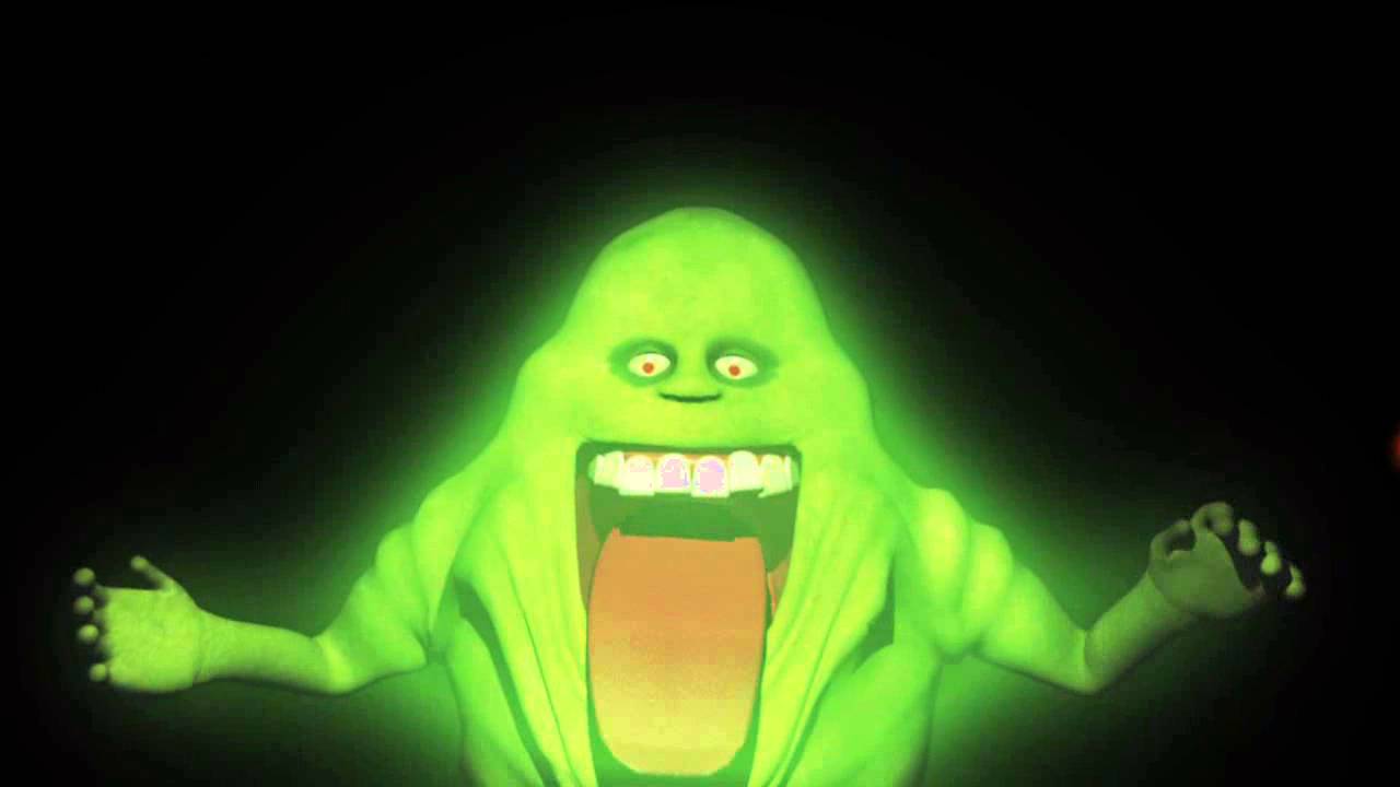 Halloween Projection Green Ghost - YouTube