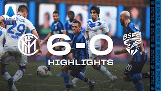 INTER 6-0 BRESCIA | HIGHLIGHTS | Six goals, three points: a dominant performance! 💪🏻⚫🔵???