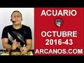 Video Horscopo Semanal ACUARIO  del 16 al 22 Octubre 2016 (Semana 2016-43) (Lectura del Tarot)