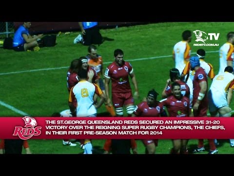 Reds v Chiefs pre-season match highlights | Super Rugby Video Highlights - Reds v Chiefs pre-season 