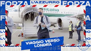 Il trasferimento degli Azzurri a Londra per Italia-Austria | EURO 2020