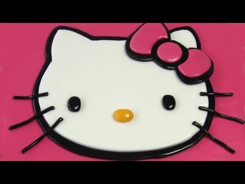Hello Kitty cake / Dort Kitty návod
