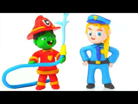 FUNNY KIDS PLAY DRESS UP ❤ Play Doh Cartoons For Kids