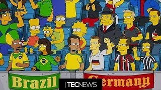 Os Simpsons previram a derrota do Brasil para a Alemanha | TecNews