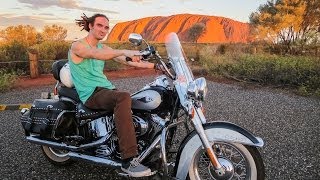 BIKING TO ULURU