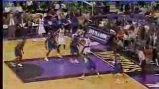 Vince Carter Schools Allan Houston