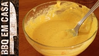 RECEITA DE HONEY MUSTARD SAUCE (MOLHO DE MOSTARDA COM MEL)