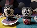 1 - Modular Origami Minnie And Mickey Mouse