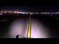 Night Landing in Los Angeles (cockpit view)