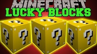 Minecraft: LUCKY BLOCK MOD (EPIC PRIZES AND HORRIBLE DEATHS!) Mod Showcase