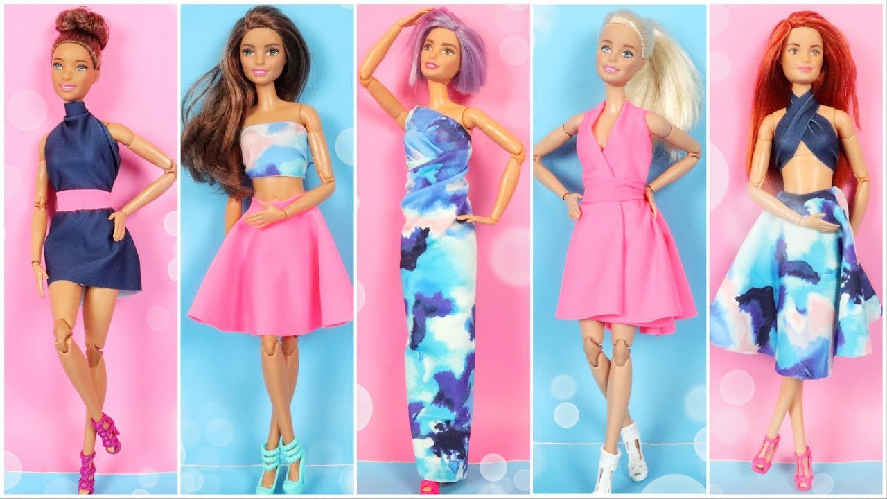 barbie dress easy