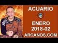 Video Horscopo Semanal ACUARIO  del 7 al 13 Enero 2018 (Semana 2018-02) (Lectura del Tarot)