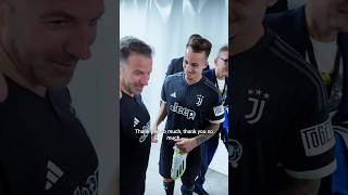 Adonias meets the legend Del Piero ⭐️