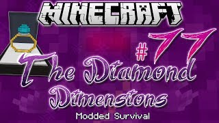 "MY WEDDING DAY!" | Diamond Dimensions Modded Survival #77 | Minecraft