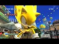 Super/Hyper Sonic Generations - (1080p) Rooftop Run