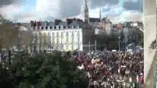 Manifestation contre Notre Dame des Landes // Time Lapse