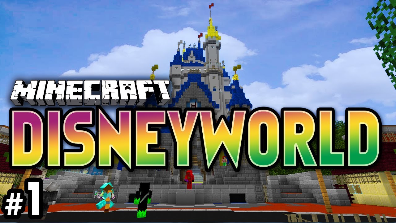 Minecraft: Walt Disney World #1 - YouTube