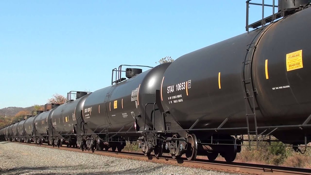 BNSF SB Bomb Train Crude Driver ID ES44C4 7146 SD75M 8271 Auto 41 ...