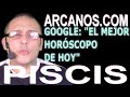 Video Horóscopo Semanal PISCIS  del 20 al 26 Diciembre 2020 (Semana 2020-52) (Lectura del Tarot)